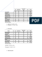 Hasil Percobaan