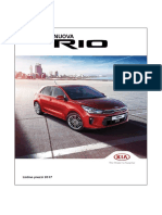 Kia Italy Rio Pricelist September 2017