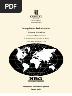 Tecnicas Interpolacion Var Clima