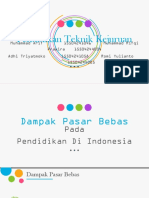 PTK (Dampak Pasar Bebas)