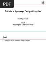 Tutorial Design Compiler