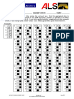 13 Pre MCQ Answer Template