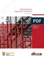 NIAMM Maintenance Management Standard