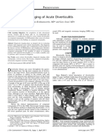 Imaging of Acute Diverticulitis