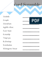 pb3.Lorafum4.Gihh Rihac5.Acr Tsae6.Reaidp7.Tspi Pu8.Cfreiiap9.Sinbates