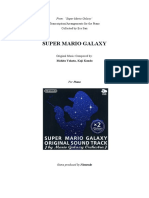 Super Mario Galaxy Complete Piano Booklet