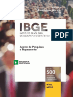 Apostila Ibge - Agente de Pesquisa e Mapeamento - Vestcon 2016 - # PDF