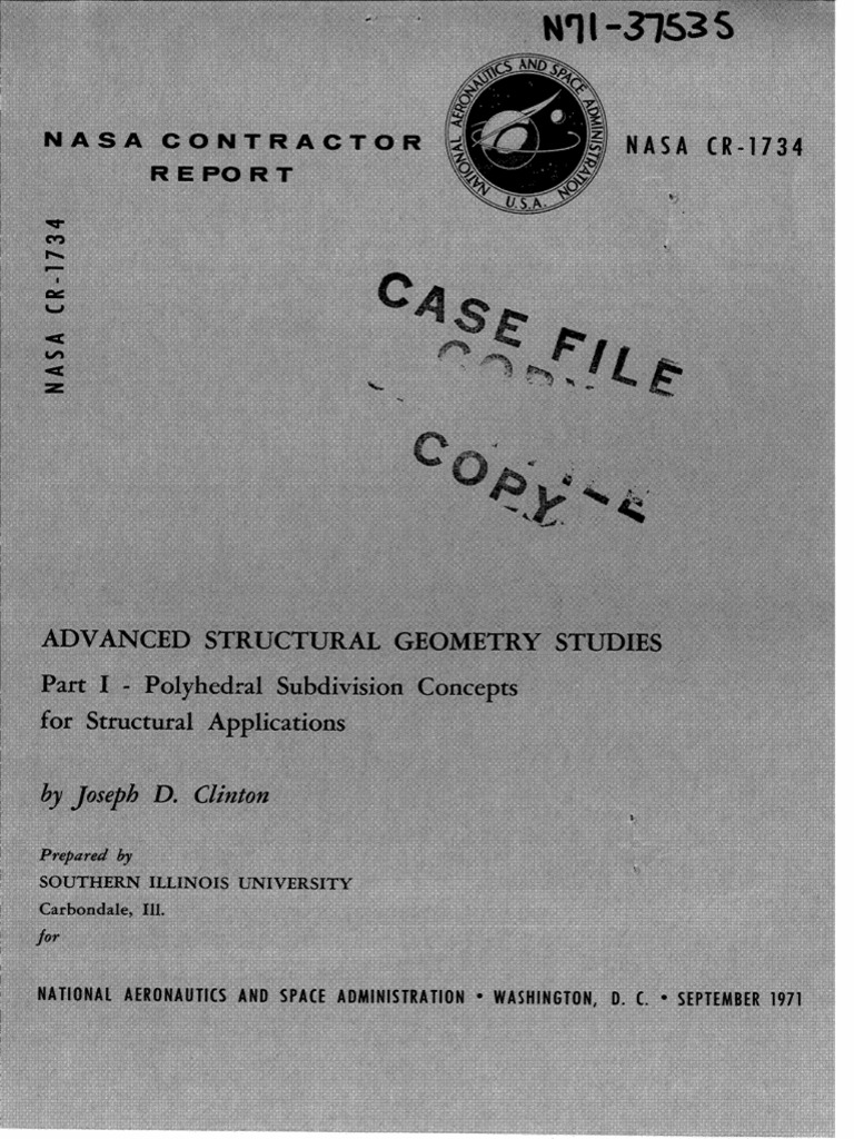 Y NASA CR-1734 - Polyhedral Subdivision Concepts - Clinton PDF