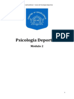 Curso de Psicología Deportiva - Módulo 2