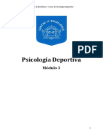 Curso de Psicología Deportiva - Módulo 3