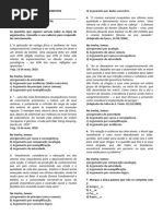 Avaliação Do 4º Bimestre - Oitavo Ano