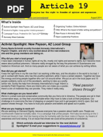 Download Article 19  - August 2010 by Amnesty West SN36775253 doc pdf