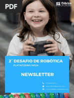 Boletim 2° Desafio de Robótica Plataforma NASA - Fábrica de Nerdes - Clube de Inovações 2017 