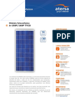 A-150P/160P TYCO: Módulos Fotovoltaicos para El Mañana