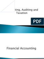 Taxation and Internal Audit