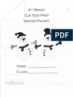 ELA Test Prep Winter Packet 