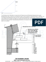 Top Running Crane Info FORM