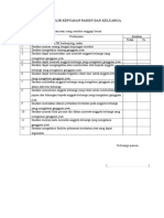 Formulir Kepuasan PX Dan Keluarga Jiwa