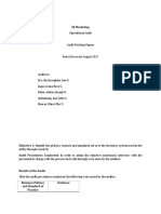 Audit Working Papers1