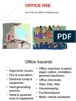 Office Hse: Office Employees Are Part of The Site Safety & Health Process