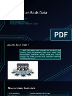 Pengenalan Basis Data Dan Sistem Basis Data