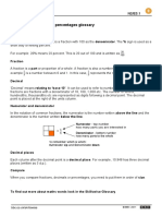 Ma18comp E3 F Fractions Decimals and Percentages Glossary