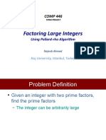 Factoring Huge Integers