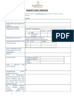 Concept Note Template English