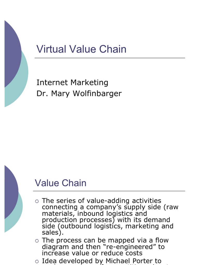 Virtual Value Chain | PDF | Value Chain | Business