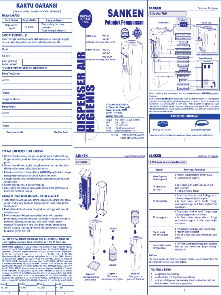 Book Manual SANKEN HWE606267c69c69cw PDF PDF