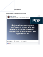 Las Pruebas de Que Pepe Herrero Instigó La Manifestación Ilegal Ultraderechista en Valencia Del 9 de Octubre