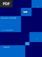 Bw Training 1 Overview of Sap Bw