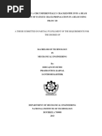 A Thesis Submitted in Partial Fulfillment of The Requirements For The Degree of