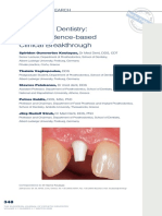 Zirconia in Dentistry Part 2. Evidence-B