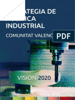 Estrategia Política Industrial de La Comunitat Valenciana Visión 2020