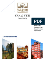 Yak & Yeti: Case Study