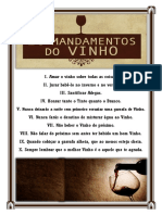 10 Mandamentos do Amante do Vinho