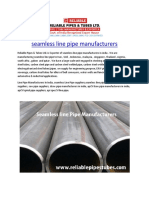 Seamless Line Pipe Manufacturers