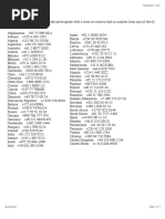 Access Number Arkadin | PDF | English Language