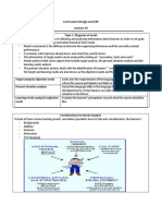 Curriculum Design and ESP: Topic 1: Diagnosis of Needs