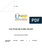 Modulo Cultivos de Clima Calido