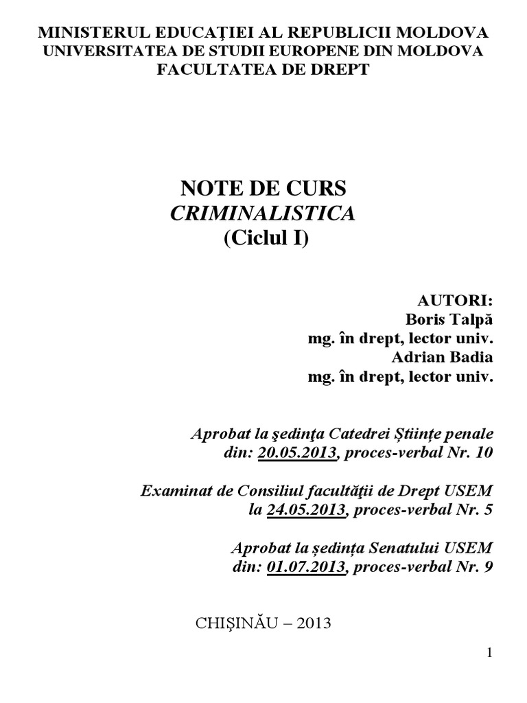 Criminalistica Usem PDF | PDF