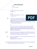 Answers To Mock Paper 2: K Units: N M