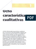 Las 8 Caracteristicas Basicas de Una Iglesia Saludable-Cualitativas....................