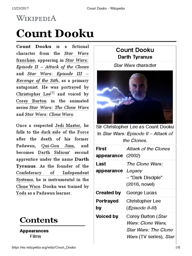 Count Dooku - Wikipedia