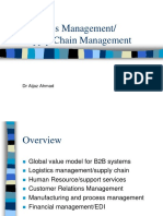 Logistics Management/ Supply Chain Management: DR Aijaz Ahmad