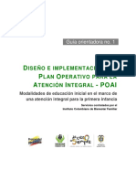 Anexo 2. Diseño e Implementación Plan Operativo Poai PDF