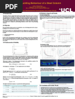 Post-Buckling Behaviour of A Steel Column: 4.0 Methods Adopted and Results