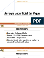 Arreglo Superficial Del Pique: Ingenieria de Minas - Unt