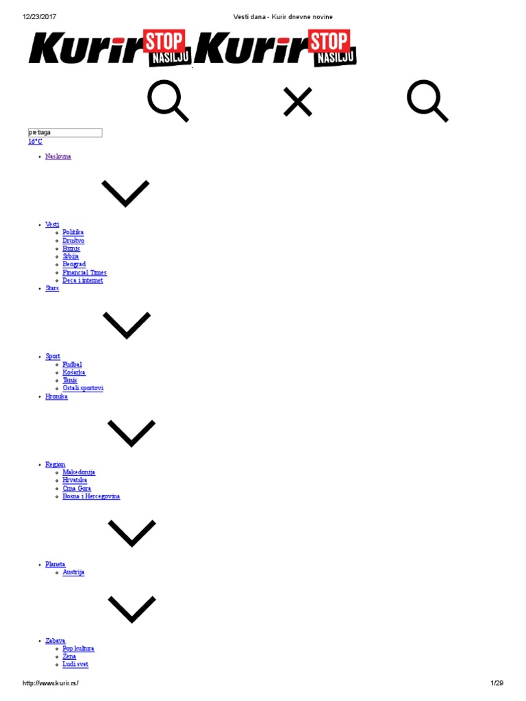 KURIR VESTI DANA visual data 3